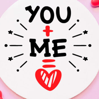 Intra απο ξύλο plywood 3mm-4mm πάχος – Απόσπασμα Αγίου Βαλεντίνου. Στρογγυλή πινακίδα Δίασταση  20x20 cm INTRAFABR-83099964 - Image 1