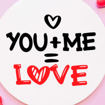 Intra απο ξύλο plywood 3mm-4mm πάχος – Απόσπασμα Αγίου Βαλεντίνου. Στρογγυλή πινακίδα Δίασταση  20x20 cm INTRAFABR-83100242 - Image 1