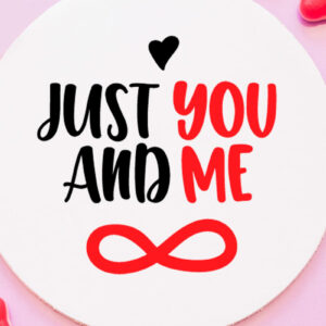 Intra απο ξύλο plywood 3mm-4mm πάχος – Απόσπασμα Αγίου Βαλεντίνου. Στρογγυλή πινακίδα Δίασταση  20x20 cm INTRAFABR-83100381