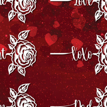 Intra απο ξύλο plywood 3mm-4mm πάχος – Πακέτο με Valentine Rose Δίασταση  20x20 cm INTRAFABR-87157101 - Image 1