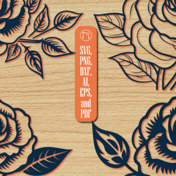 Intra απο ξύλο plywood 3mm-4mm πάχος – Πακέτο με Valentine Rose Δίασταση  20x20 cm INTRAFABR-87179900 - Image 1
