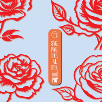 Intra απο ξύλο plywood 3mm-4mm πάχος – Πακέτο με Valentine Rose Δίασταση  20x20 cm INTRAFABR-87181040 - Image 5