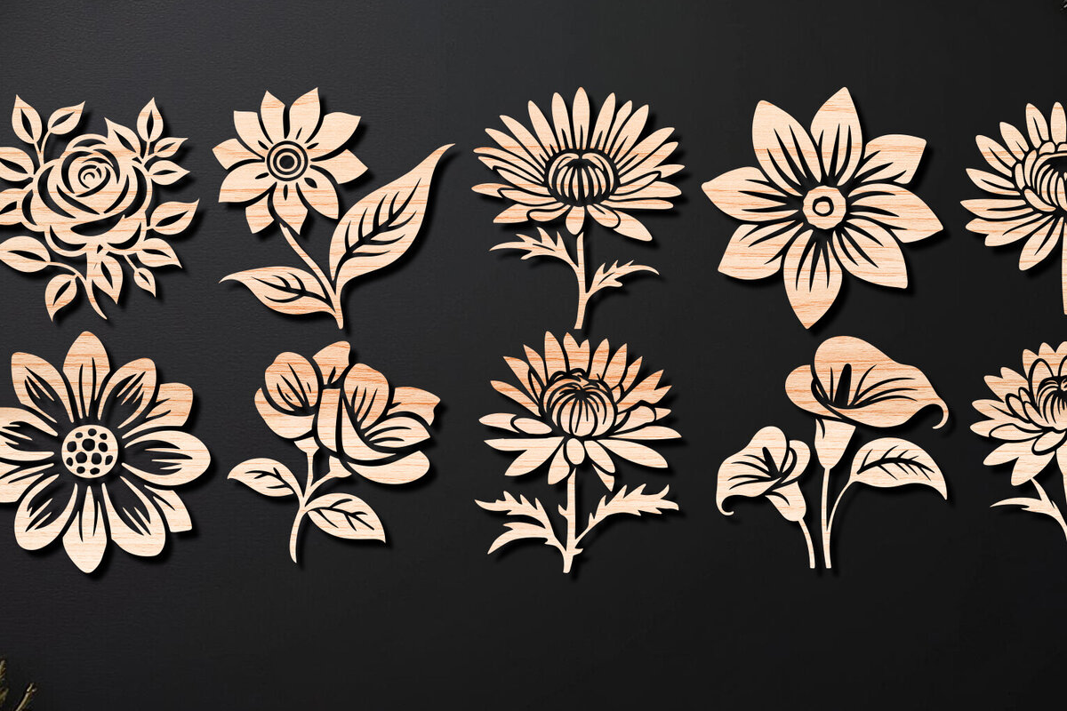 Intra απο ξύλο plywood 3mm-4mm πάχος – Πακέτο με Valentine Rose Δίασταση  20x20 cm INTRAFABR-111881847