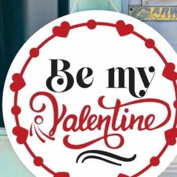 Intra απο ξύλο plywood 3mm-4mm πάχος – Πακέτο στρογγυλής πινακίδας Αγίου Βαλεντίνου Δίασταση  20x20 cm INTRAFABR-62672511 - Image 3