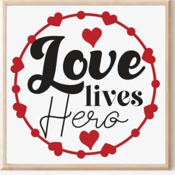 Intra απο ξύλο plywood 3mm-4mm πάχος – Πακέτο στρογγυλής πινακίδας Αγίου Βαλεντίνου Δίασταση  20x20 cm INTRAFABR-62672511 - Image 13