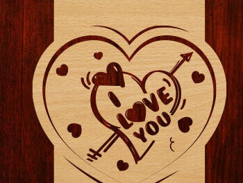 Intra απο ξύλο plywood 3mm-4mm πάχος – Ετικέτες δώρου του Αγίου Βαλεντίνου Πακέτο κοπής με λέιζερ Δίασταση  20x20 cm INTRAFABR-54682069 - Image 9