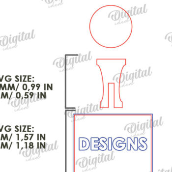 Intra απο ξύλο plywood 3mm-4mm πάχος – Σφραγίδα Αγίου Βαλεντίνου. Αγαπήστε το Δίασταση  20x20 cm INTRAFABR-114873507 - Image 3