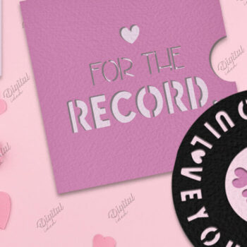 Intra απο ξύλο plywood 3mm-4mm πάχος – Χαρτί κοπής καρτών βινυλίου Valentine Δίασταση  20x20 cm INTRAFABR-85066883 - Image 1