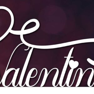 Intra απο ξύλο plywood 3mm-4mm πάχος – Σημάδι καλωσορίσματος Αγίου Βαλεντίνου Δίασταση  20x20 cm INTRAFABR-60395516