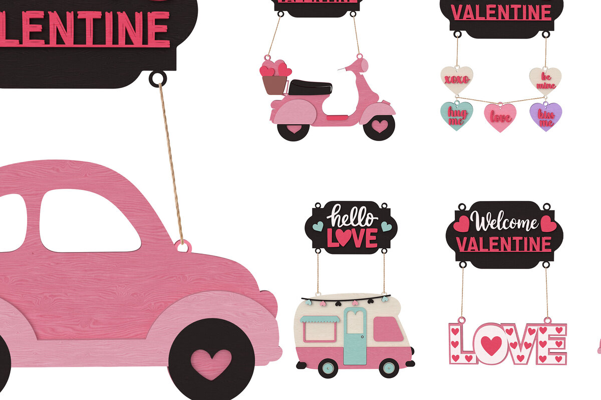 Intra απο ξύλο plywood 3mm-4mm πάχος – Πακέτο Signs Welcome Δίασταση  40x30 cm INTRAFABR-111210700