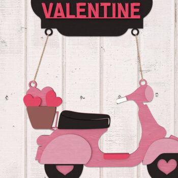 Intra απο ξύλο plywood 3mm-4mm πάχος – Πακέτο Signs Welcome Δίασταση  40x30 cm INTRAFABR-111210700 - Image 4