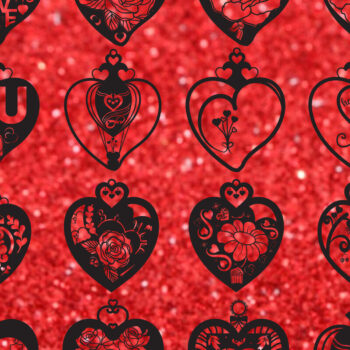 Intra απο ξύλο plywood 3mm-4mm πάχος – Βαλεντίνο Ξύλινο Στολίδι Καρδιάς 1007 Δίασταση  20x20 cm INTRAFABR-90010932 - Image 7