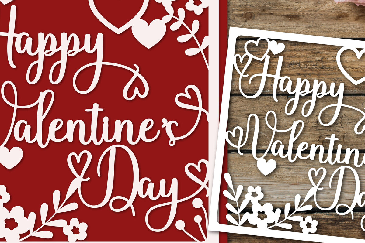 Intra απο ξύλο plywood 3mm-4mm πάχος – Κάρτα Αγίου Βαλεντίνου, Ευτυχισμένη Ημέρα του Αγίου Βαλεντίνου Δίασταση  20x20 cm INTRAFABR-120038776