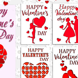 Intra απο ξύλο plywood 3mm-4mm πάχος – Πακέτο καρτών Αγίου Βαλεντίνου Δίασταση 20x20 cm INTRAFABR-89362094