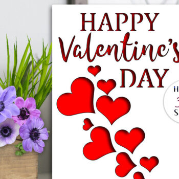 Intra απο ξύλο plywood 3mm-4mm πάχος – Πακέτο καρτών Αγίου Βαλεντίνου Δίασταση  20x20 cm INTRAFABR-89362094 - Image 2