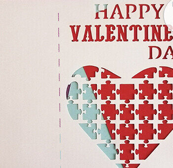 Intra απο ξύλο plywood 3mm-4mm πάχος – Πακέτο καρτών Αγίου Βαλεντίνου Δίασταση  20x20 cm INTRAFABR-89362094 - Image 8