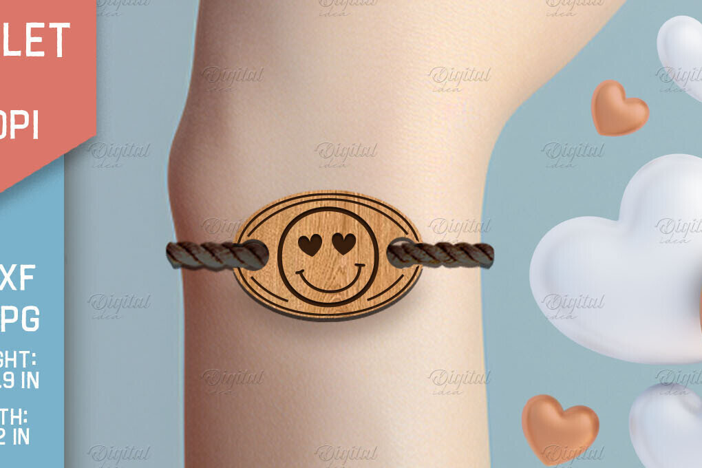 Intra απο ξύλο plywood 3mm-4mm πάχος – Βραχιόλι του Αγίου Βαλεντίνου με Δίασταση  20x20 cm INTRAFABR-85705527