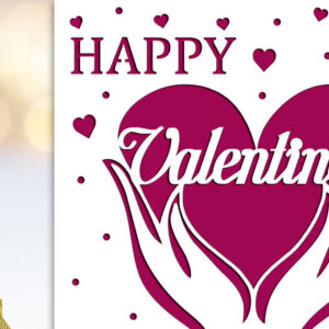 Intra απο ξύλο plywood 3mm-4mm πάχος – Πρότυπα κοπής καρτών για την ημέρα του Αγίου Βαλεντίνου Δίασταση  20x20 cm INTRAFABR-89117071