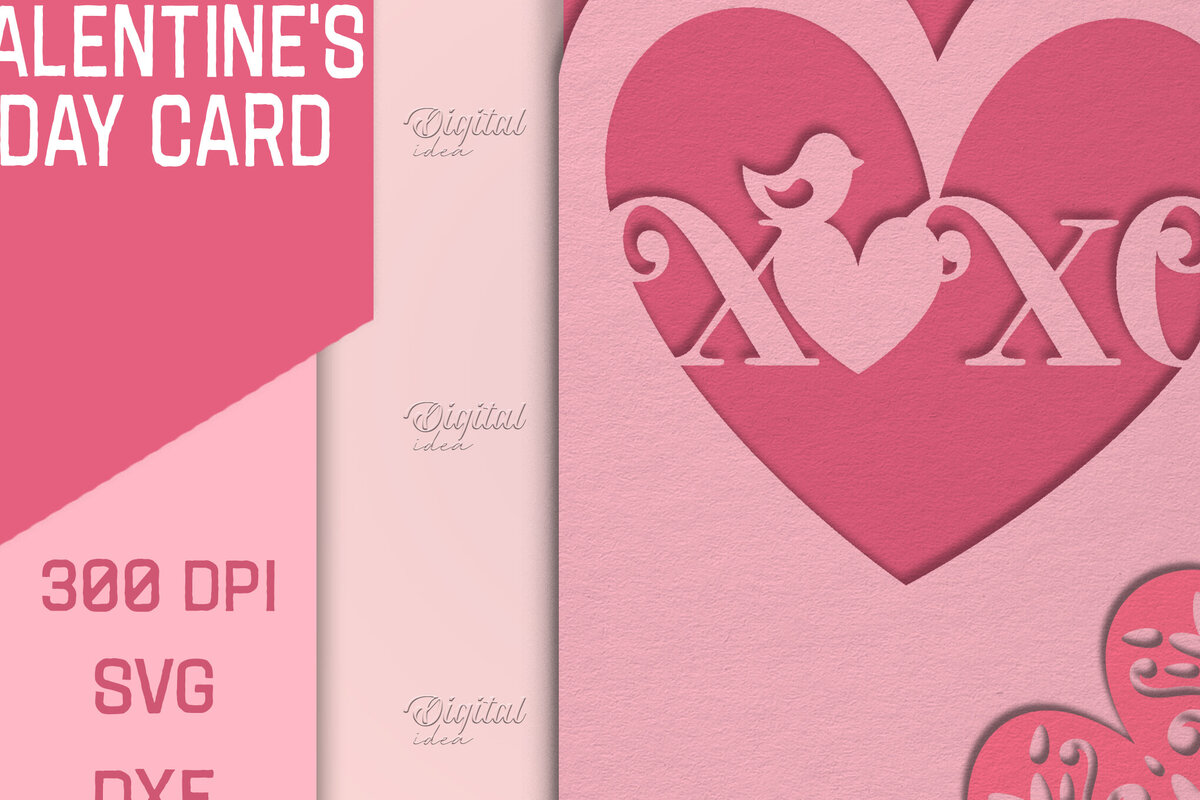 Intra απο ξύλο plywood 3mm-4mm πάχος – Κάρτα για την ημέρα του Αγίου Βαλεντίνου. Ευχετήρια κάρτα Δίασταση  20x20 cm INTRAFABR-85385724