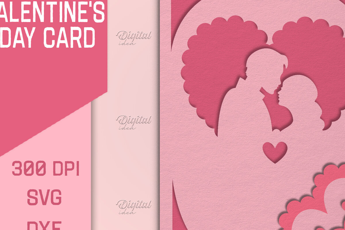 Intra απο ξύλο plywood 3mm-4mm πάχος – Κάρτα για την ημέρα του Αγίου Βαλεντίνου. Ευχετήρια κάρτα Δίασταση  20x20 cm INTRAFABR-85385790