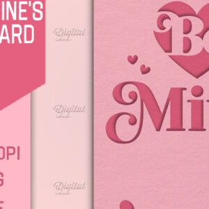 Intra απο ξύλο plywood 3mm-4mm πάχος – Κάρτα για την ημέρα του Αγίου Βαλεντίνου. Ευχετήρια κάρτα Δίασταση  20x20 cm INTRAFABR-85386191