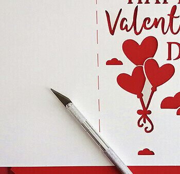 Intra απο ξύλο plywood 3mm-4mm πάχος – Πακέτο καρτών για την ημέρα του Αγίου Βαλεντίνου Δίασταση  20x20 cm INTRAFABR-88588628 - Image 4