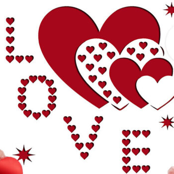 Intra απο ξύλο plywood 3mm-4mm πάχος – Πακέτο καρτών για την ημέρα του Αγίου Βαλεντίνου Δίασταση  20x20 cm INTRAFABR-90179961 - Image 3