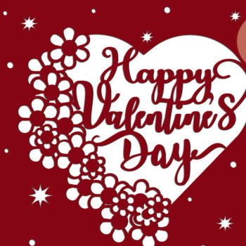 Intra απο ξύλο plywood 3mm-4mm πάχος – Πακέτο καρτών για την ημέρα του Αγίου Βαλεντίνου Δίασταση  20x20 cm INTRAFABR-90179961 - Image 7