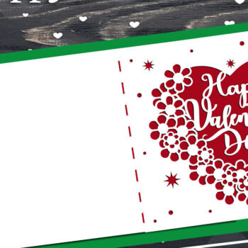 Intra απο ξύλο plywood 3mm-4mm πάχος – Πακέτο καρτών για την ημέρα του Αγίου Βαλεντίνου Δίασταση  20x20 cm INTRAFABR-90179961 - Image 8