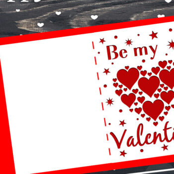 Intra απο ξύλο plywood 3mm-4mm πάχος – Πακέτο καρτών για την ημέρα του Αγίου Βαλεντίνου Δίασταση  20x20 cm INTRAFABR-90182231 - Image 8