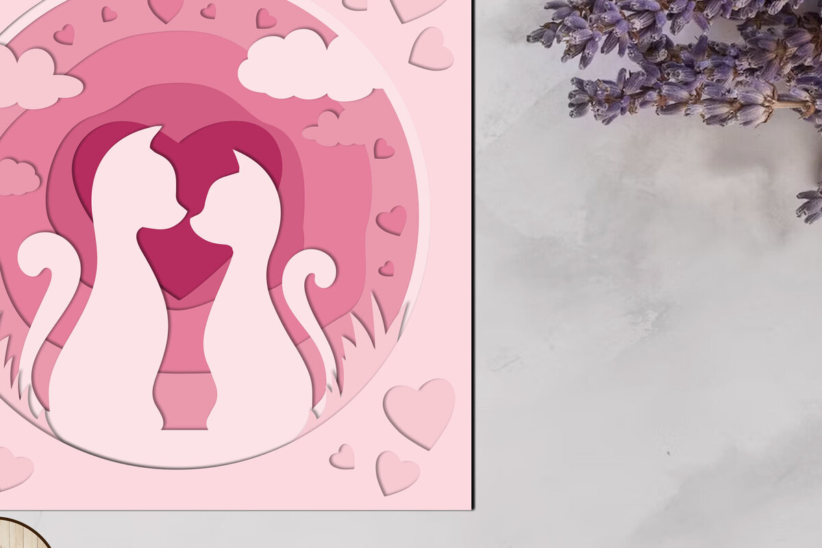 Intra απο ξύλο plywood 3mm-4mm πάχος – Διακόσμηση για την Ημέρα του Αγίου Βαλεντίνου, Δίασταση  20x20 cm INTRAFABR-87046575