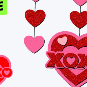 Intra απο ξύλο plywood 3mm-4mm πάχος – ΔΩΡΕΑΝ διακοσμήσεις για την ημέρα του Αγίου Βαλεντίνου Δίασταση  20x20 cm INTRAFABR-88465787