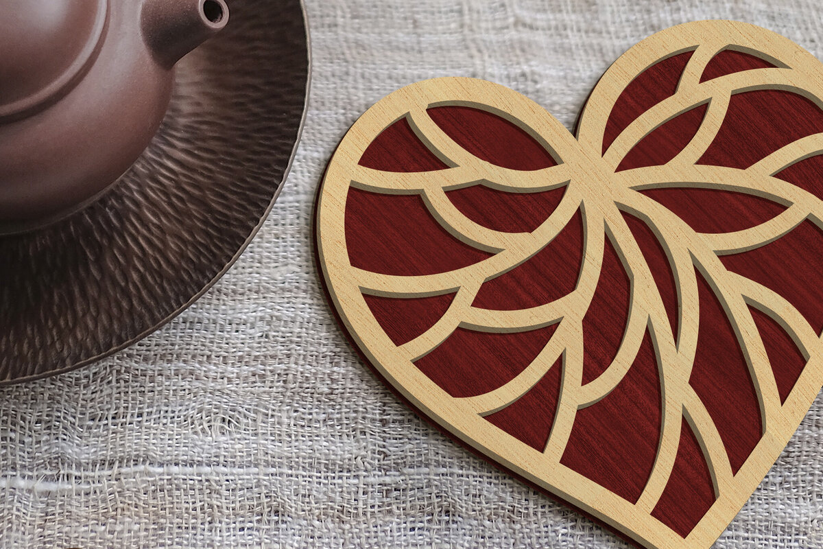 Intra απο ξύλο plywood 3mm-4mm πάχος – Διακοσμητικό αρχείο καρδιάς για την ημέρα του Αγίου Βαλεντίνου Δίασταση  40x30 cm INTRAFABR-88507451