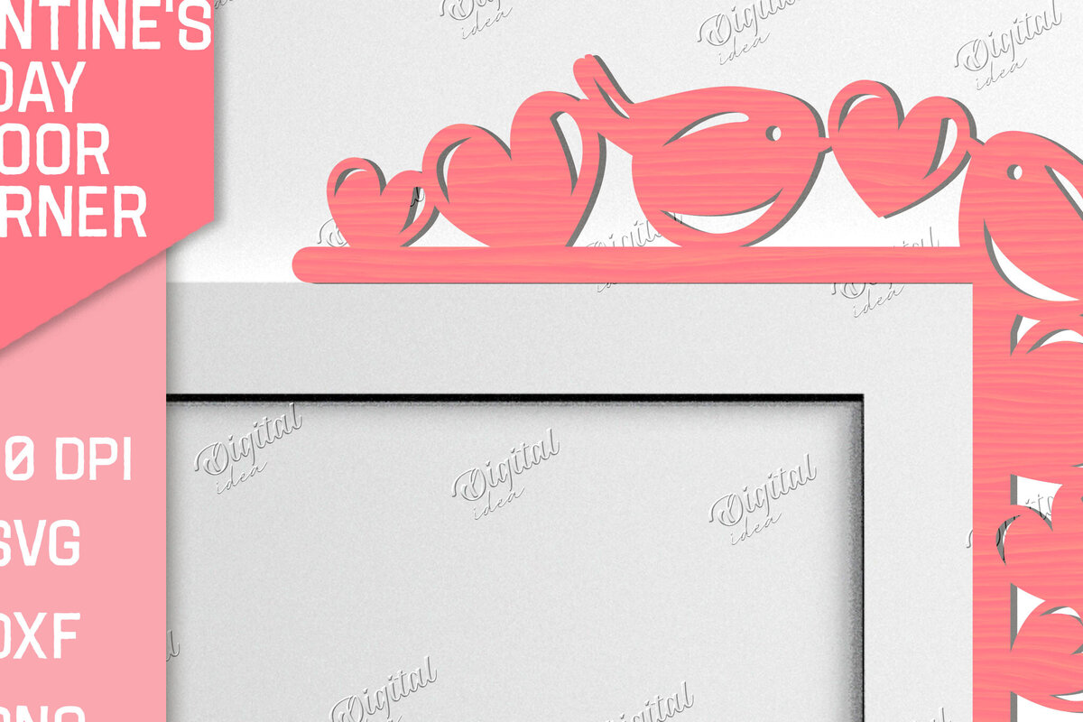 Intra απο ξύλο plywood 3mm-4mm πάχος – Γωνιακή για την ημέρα του Αγίου Βαλεντίνου Δίασταση  20x20 cm INTRAFABR-84668105