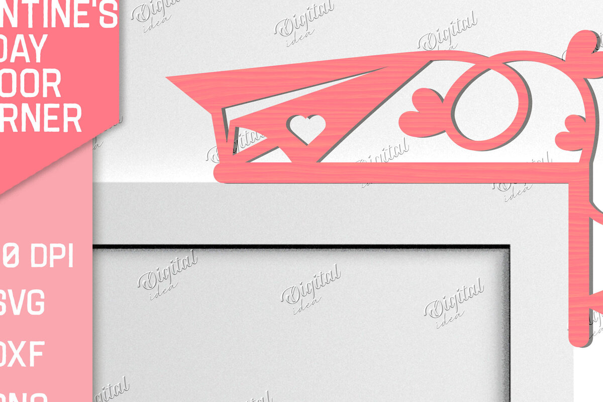 Intra απο ξύλο plywood 3mm-4mm πάχος – Γωνιακή για την ημέρα του Αγίου Βαλεντίνου Δίασταση  20x20 cm INTRAFABR-84667846