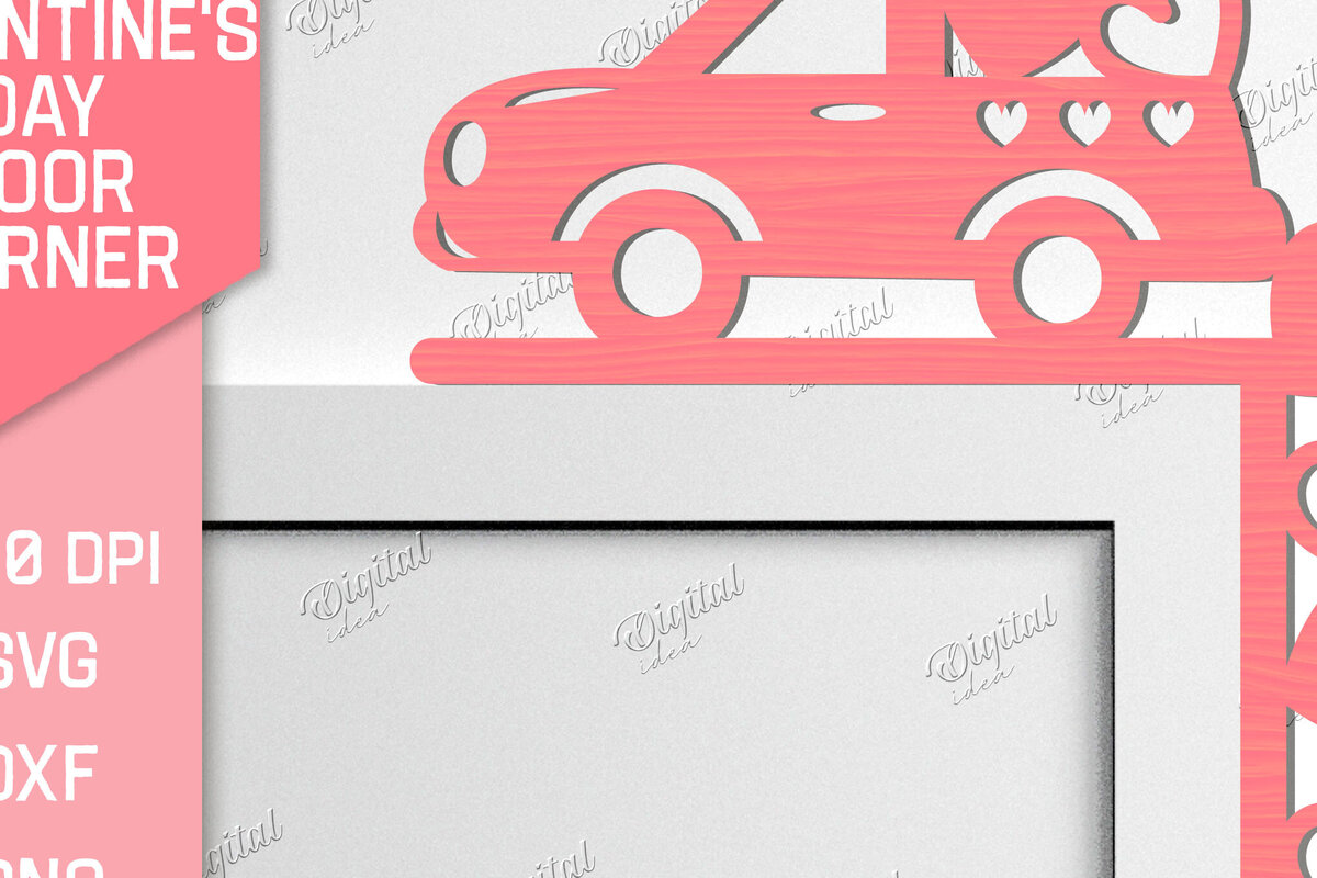 Intra απο ξύλο plywood 3mm-4mm πάχος – Γωνιακή για την ημέρα του Αγίου Βαλεντίνου Δίασταση  20x20 cm INTRAFABR-84667931