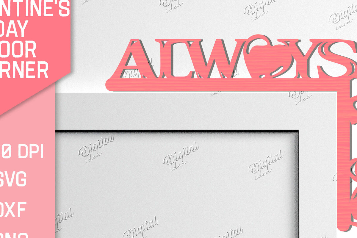 Intra απο ξύλο plywood 3mm-4mm πάχος – Γωνιακή για την ημέρα του Αγίου Βαλεντίνου Δίασταση  20x20 cm INTRAFABR-84668012