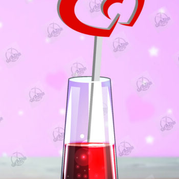 Intra απο ξύλο plywood 3mm-4mm πάχος – Πακέτο αναδευτήρα ποτών για την ημέρα του Αγίου Βαλεντίνου Δίασταση  20x20 cm INTRAFABR-110460333 - Image 10