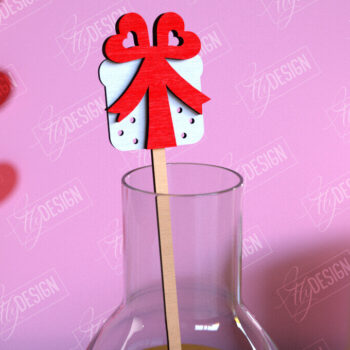 Intra απο ξύλο plywood 3mm-4mm πάχος – Πακέτο με αναδευτήρες ποτών για την ημέρα του Αγίου Βαλεντίνου Δίασταση  20x20 cm INTRAFABR-110118861 - Image 11