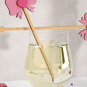 Intra απο ξύλο plywood 3mm-4mm πάχος – Αναδευτήρες ποτών για την ημέρα του Αγίου Βαλεντίνου | CNC Δίασταση  20x20 cm INTRAFABR-110327593