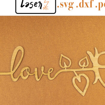 Intra απο ξύλο plywood 3mm-4mm πάχος – Αρχείο για την ημέρα του Αγίου Βαλεντίνου για Δίασταση  20x20 cm INTRAFABR-61038984 - Image 1