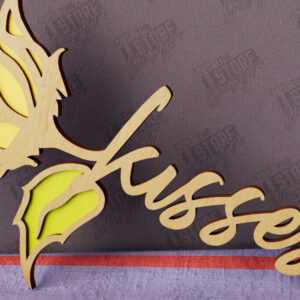 Intra απο ξύλο plywood 3mm-4mm πάχος – Λουλούδια του Αγίου Βαλεντίνου | Ρομαντικό δώρο Δίασταση  20x20 cm INTRAFABR-112499442