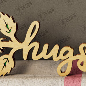 Intra απο ξύλο plywood 3mm-4mm πάχος – Λουλούδια του Αγίου Βαλεντίνου | Ρομαντικό δώρο Δίασταση  20x20 cm INTRAFABR-111866169