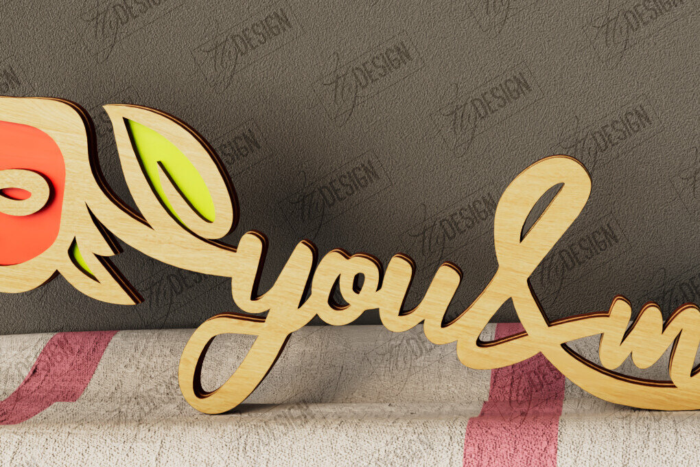 Intra απο ξύλο plywood 3mm-4mm πάχος – Λουλούδια του Αγίου Βαλεντίνου | Ρομαντικό δώρο Δίασταση  20x20 cm INTRAFABR-111866210