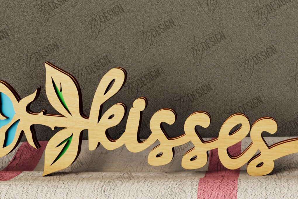 Intra απο ξύλο plywood 3mm-4mm πάχος – Λουλούδια του Αγίου Βαλεντίνου | Ρομαντικό δώρο Δίασταση  20x20 cm INTRAFABR-111866215