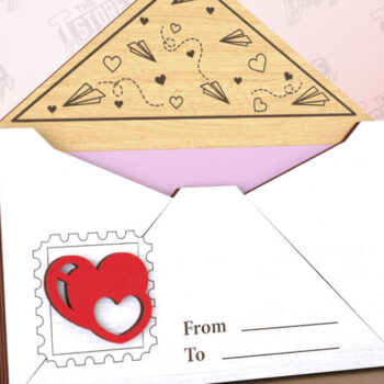 Intra απο ξύλο plywood 3mm-4mm πάχος – Πακέτο με δωροκάρτα για την ημέρα του Αγίου Βαλεντίνου Δίασταση  20x20 cm INTRAFABR-110259774 - Image 3