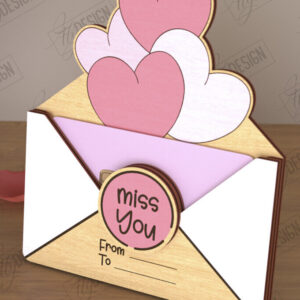 Intra απο ξύλο plywood 3mm-4mm πάχος – Κάτοχος δωροκάρτας για την ημέρα του Αγίου Βαλεντίνου | Δώρο Δίασταση  20x20 cm INTRAFABR-110261976