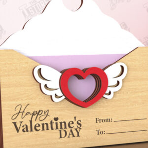 Intra απο ξύλο plywood 3mm-4mm πάχος – Κάτοχος δωροκάρτας για την ημέρα του Αγίου Βαλεντίνου | Δώρο Δίασταση  20x20 cm INTRAFABR-110259565