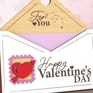 Intra απο ξύλο plywood 3mm-4mm πάχος – Κάτοχος δωροκάρτας για την ημέρα του Αγίου Βαλεντίνου | Δώρο Δίασταση  20x20 cm INTRAFABR-110259570