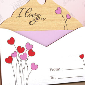 Intra απο ξύλο plywood 3mm-4mm πάχος – Κάτοχος δωροκάρτας για την ημέρα του Αγίου Βαλεντίνου | Δώρο Δίασταση  20x20 cm INTRAFABR-110259577